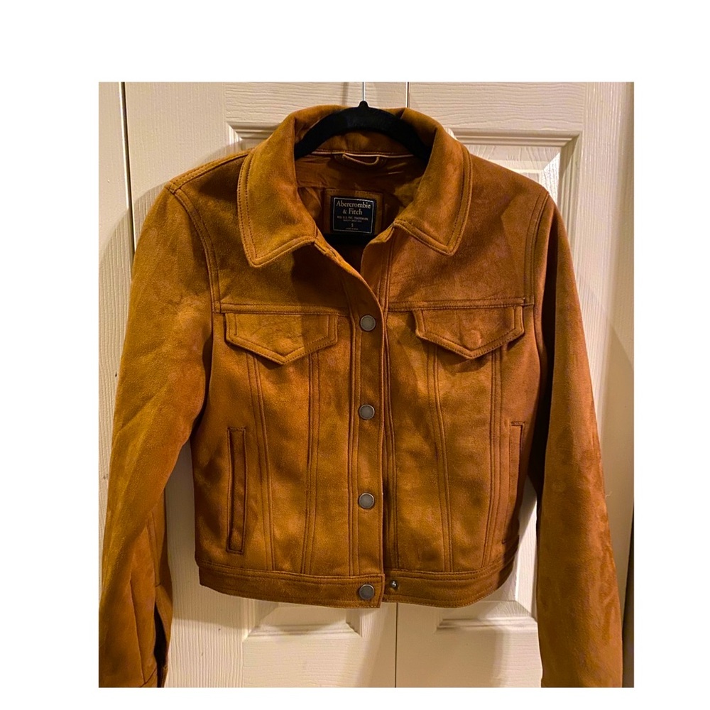 Abercrombie & Fitch suede jacket (fits like an x-small)